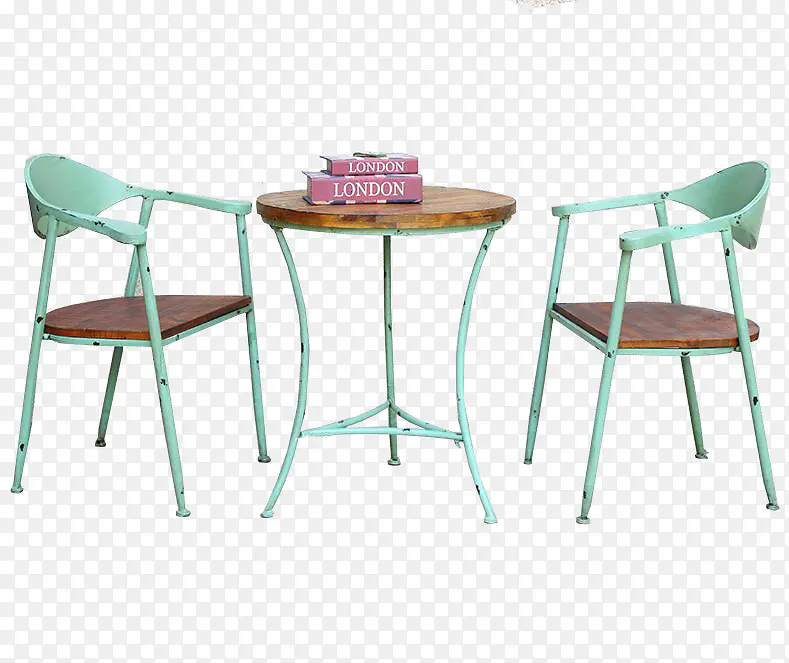 绿色桌椅家居素材