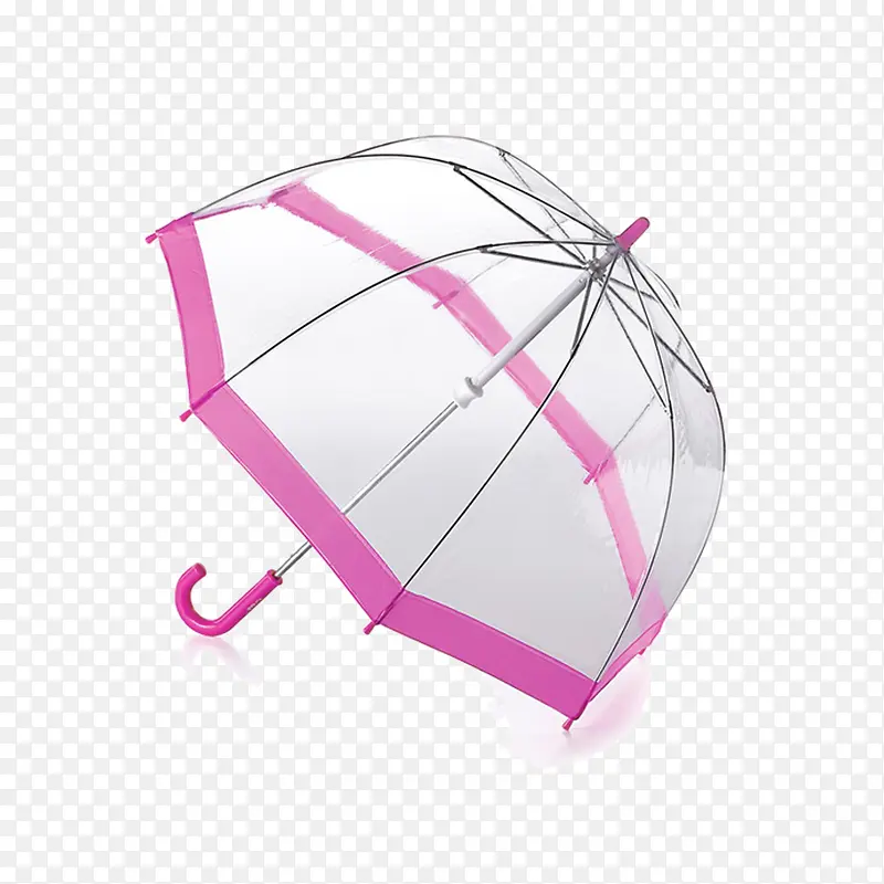 粉色花边雨伞