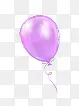 紫色气球图片素材