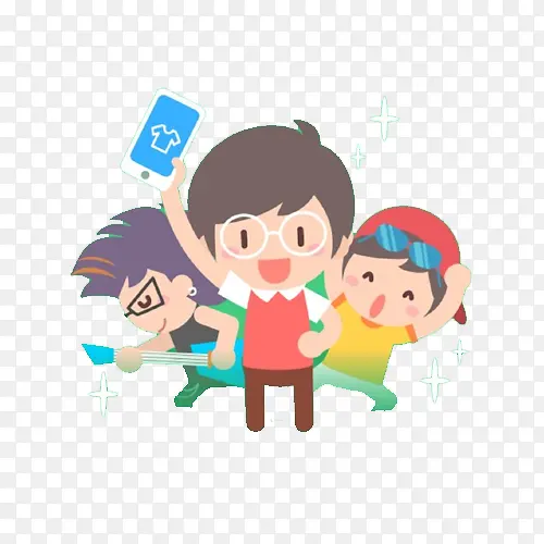 三个可爱的小孩PNG图片素材下载_图片编号9898922-PNG素材网