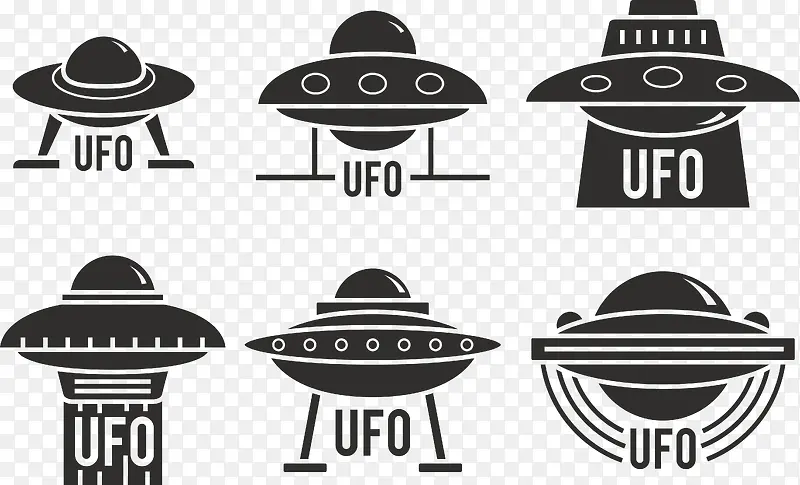 ufo剪影矢量图PNG图片素材下载_图片编号9903328-PNG素材网