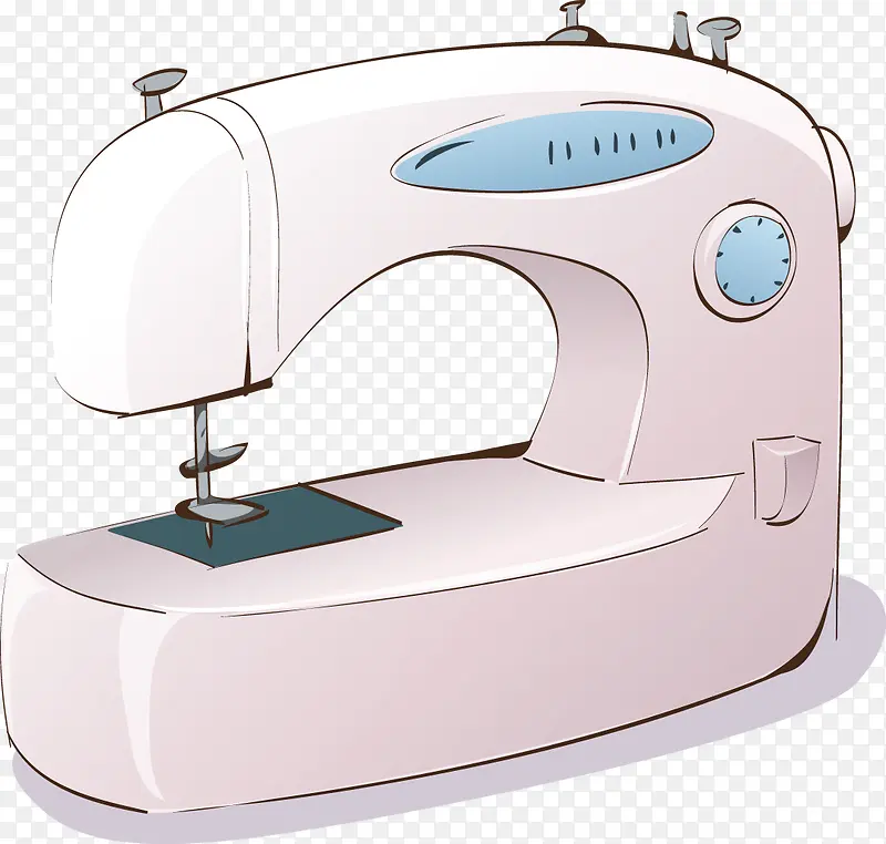 卡通家用电器缝纫机