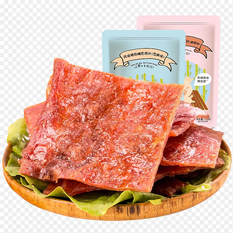 美味的猪肉脯