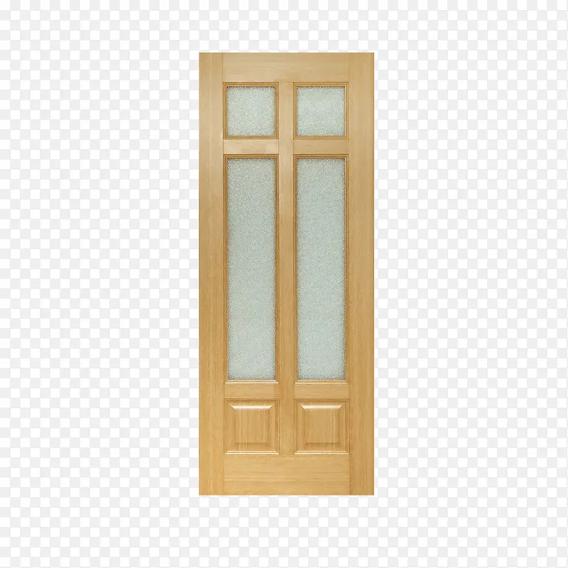 玻璃木质门