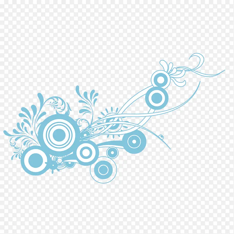 矢量蓝色简单花纹背景素材PNG图片素材下载_图片编号9905035-PNG素材网