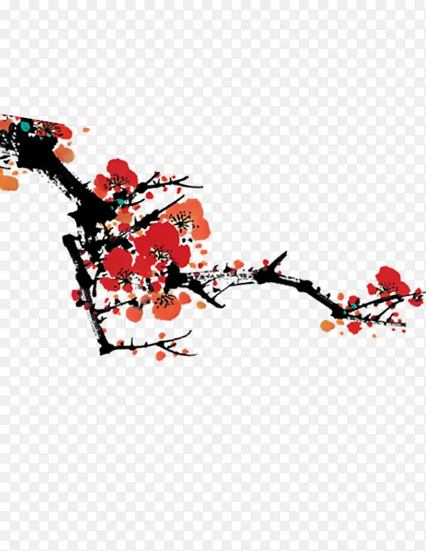 装饰图案 梅花