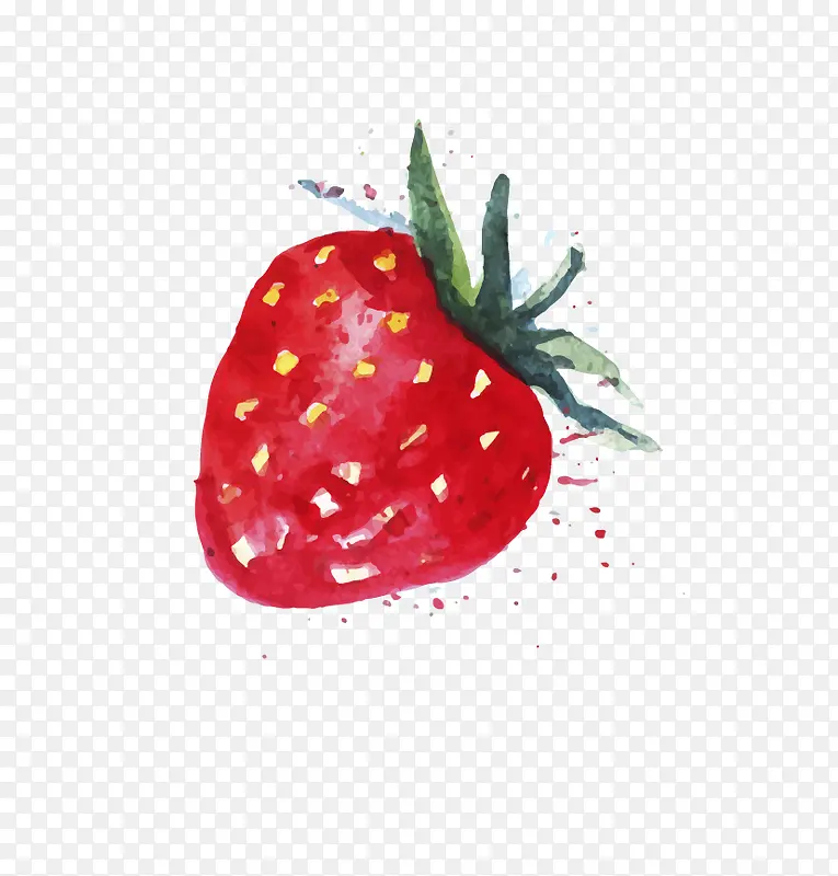 水墨草莓