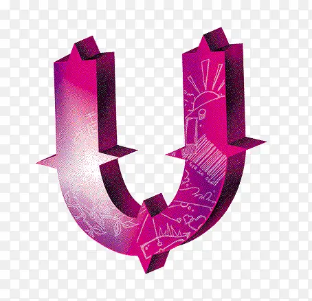 U