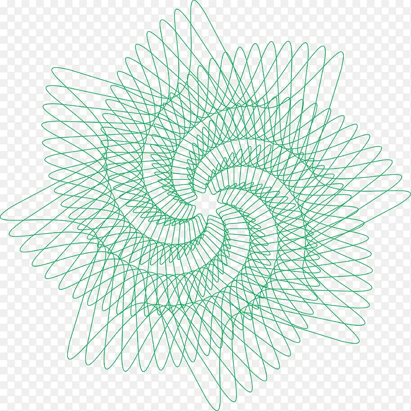 绿色螺旋花纹纹理图