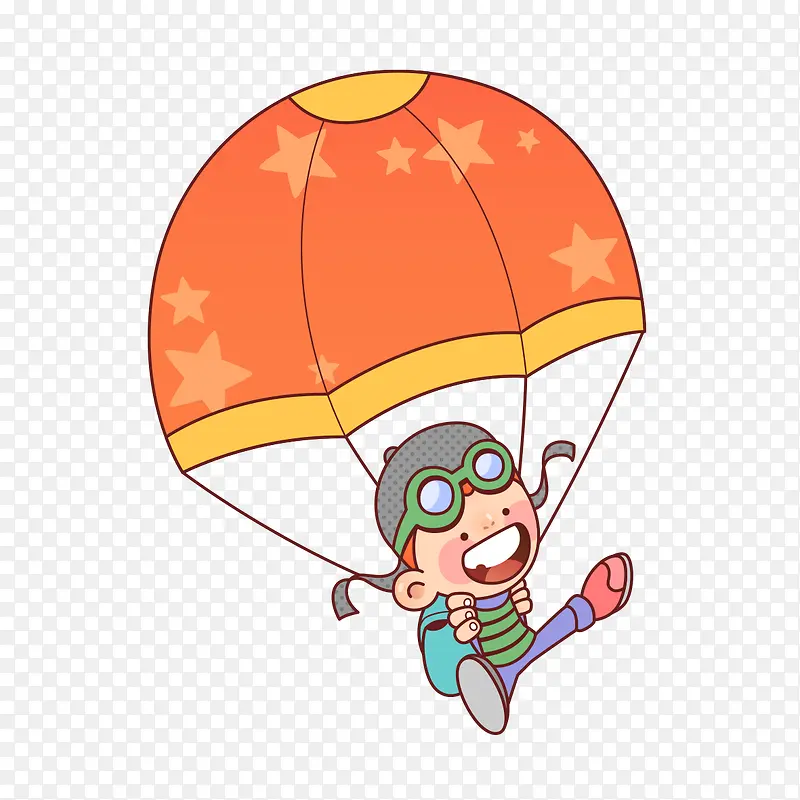 降落伞图形