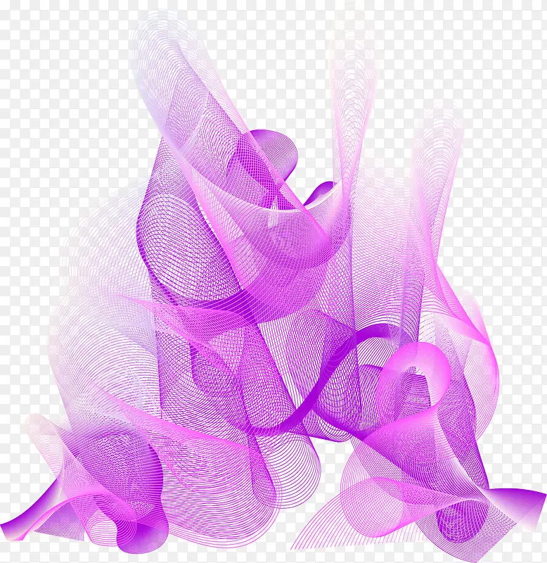 紫色科技条纹