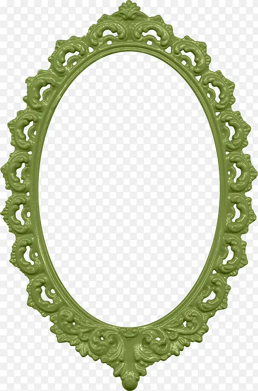 绿色镜子