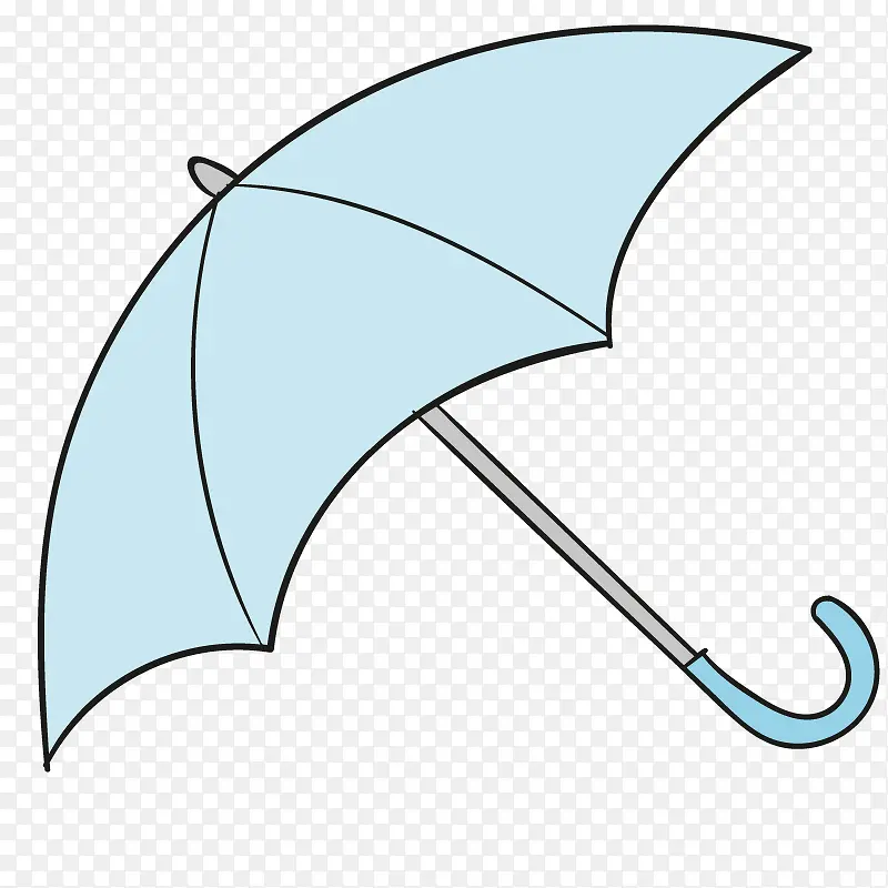 矢量服饰款式雨伞