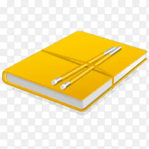 黄色笔记本子