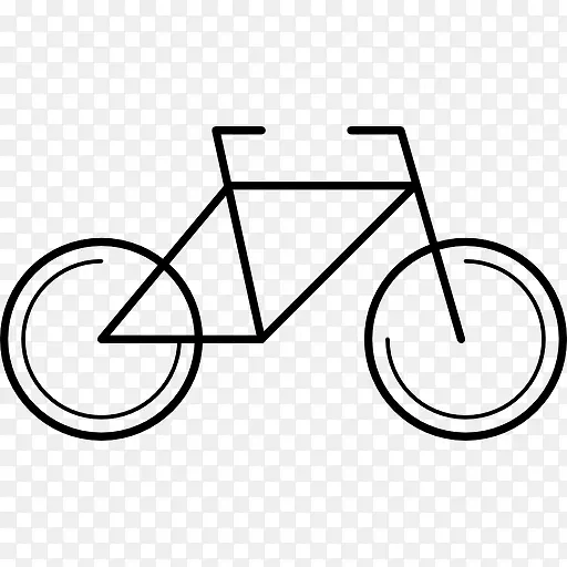 自行车向右图标