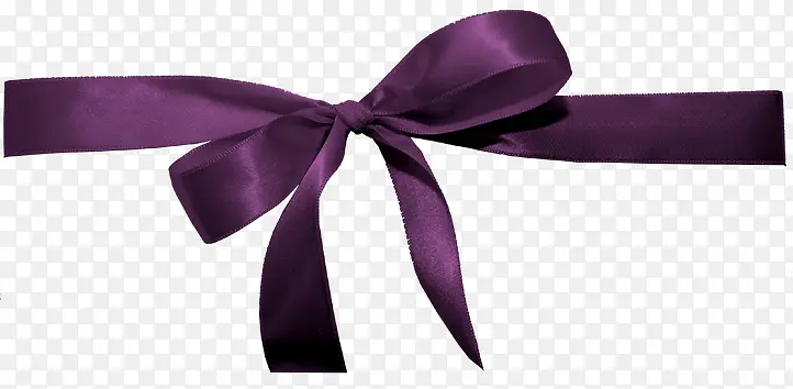 紫色丝带蝴蝶结