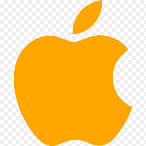 橙色苹果logo