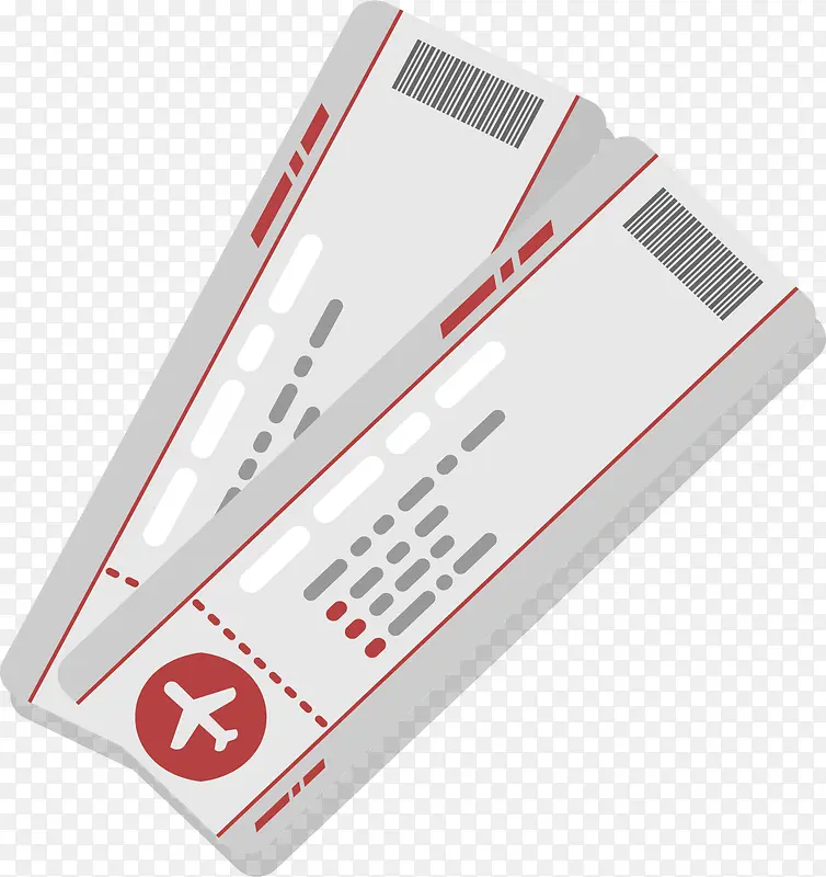 旅游出行的飞机票