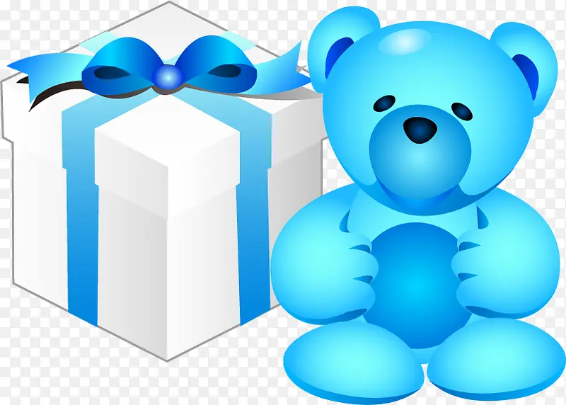 小熊和礼物盒