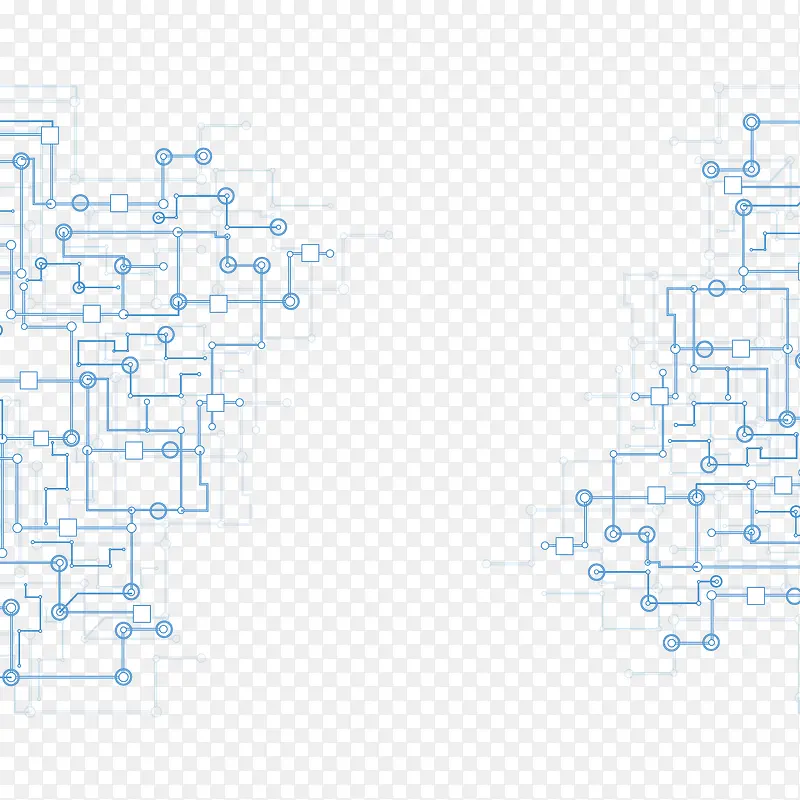 矢量蓝色科技纹理