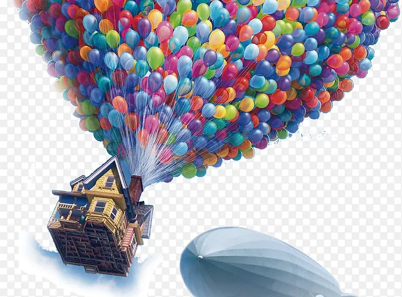 吊船的热气球