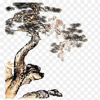 古代画树木PNG图片素材下载_图片编号9945629-PNG素材网