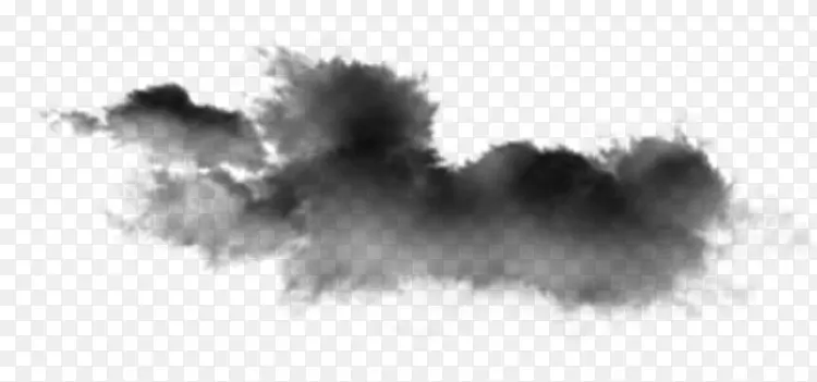 乌云透明烟雾云朵特效装饰