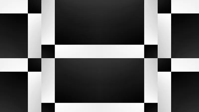 黑白色方块格子壁纸