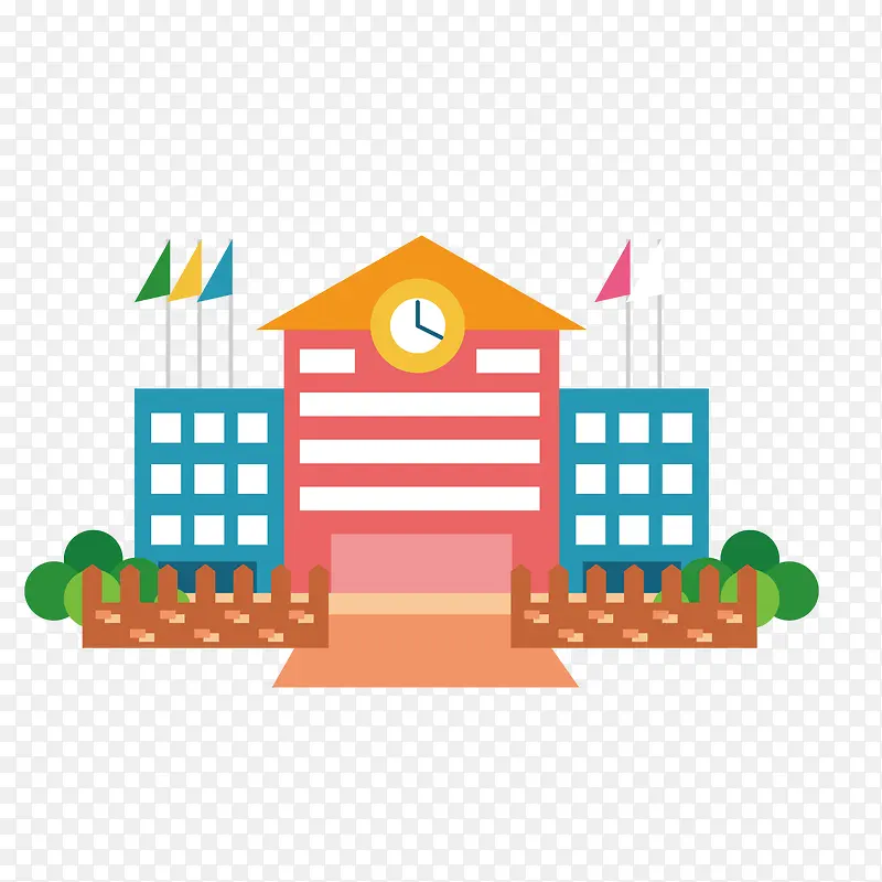 卡通学校PNG图片素材下载_图片编号9947975-PNG素材网