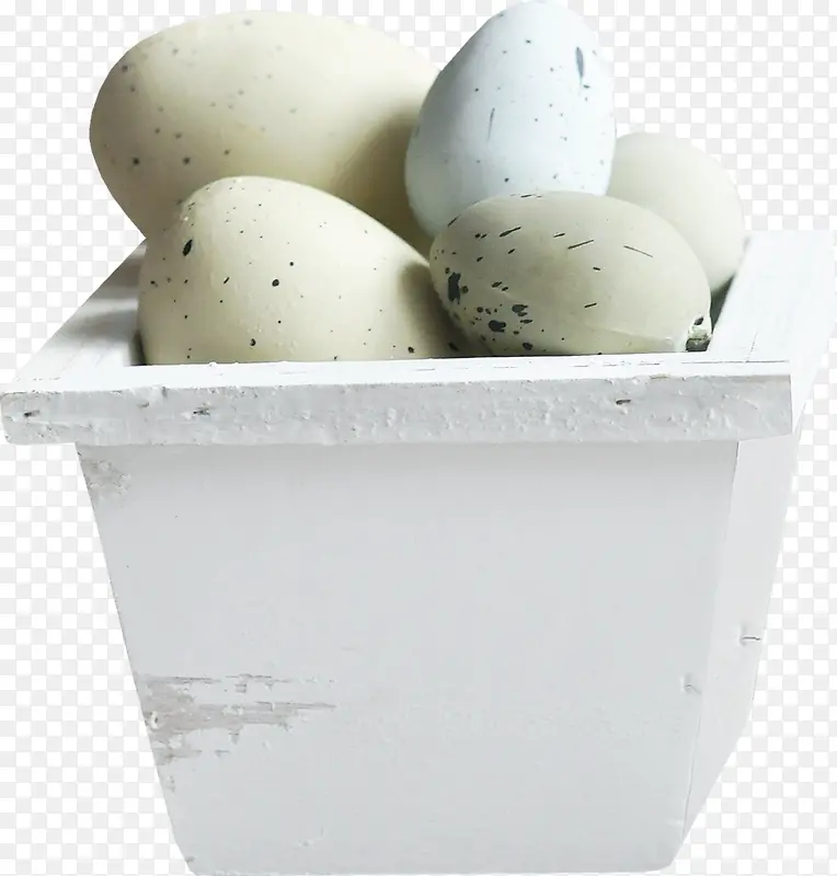 一盒白色的蛋