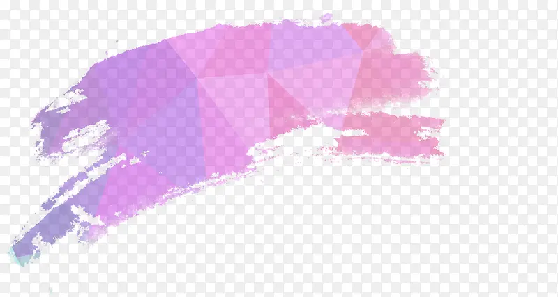 紫色涂抹一片立体图片