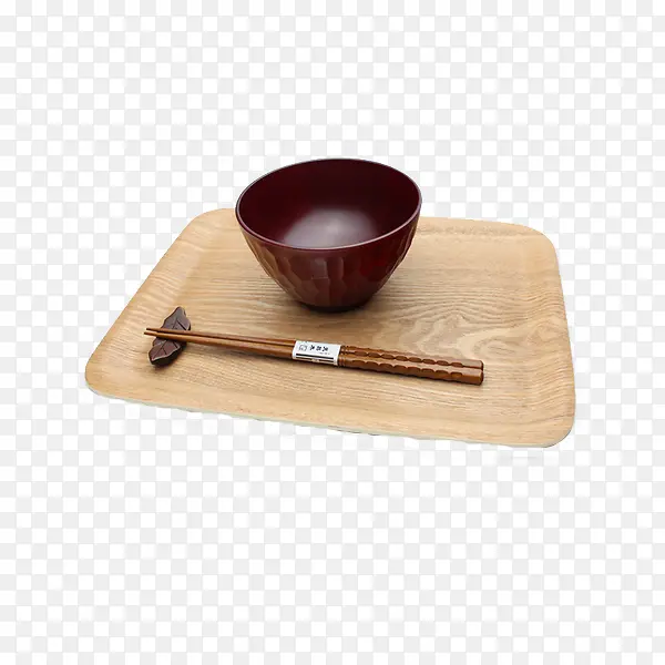 木头材质碗筷