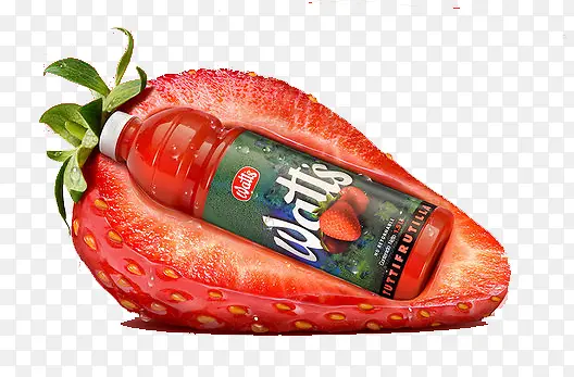 草莓和饮料