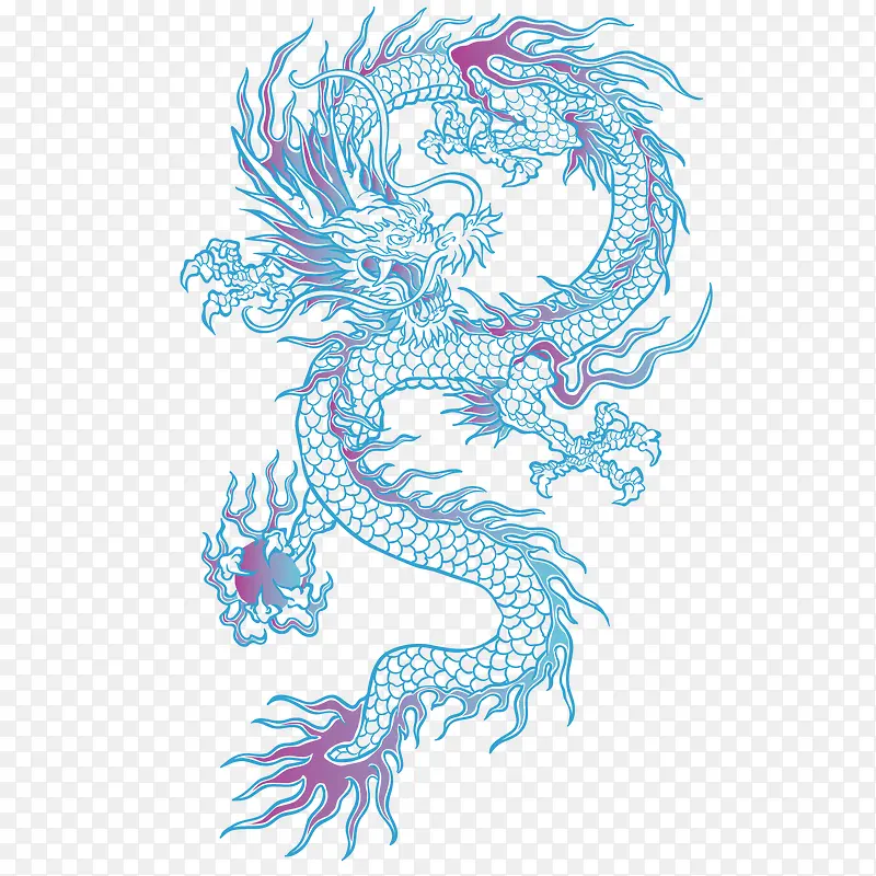 中国神龙PNG图片素材下载_图片编号9962797-PNG素材网