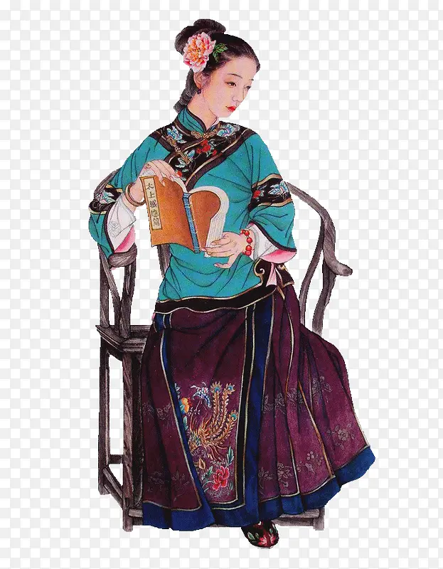 中国古代女子PNG图片素材下载_图片编号9963523-PNG素材网