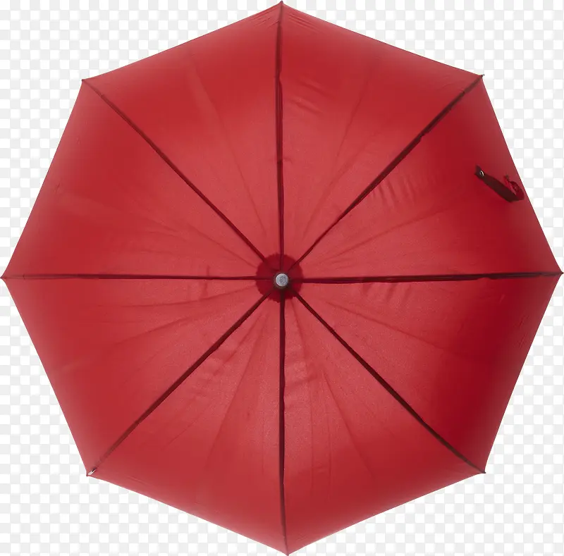 夏日海报红色雨伞效果