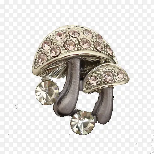 蘑菇耳环