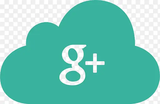 云G谷歌加上社会绿色云端网络图