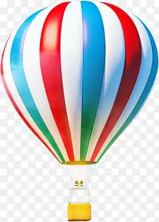 摄影热气球效果海报图
