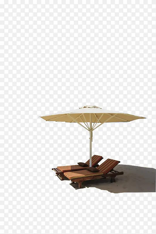 海报设计沙滩海边遮阳伞