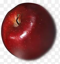 创意质感红色的苹果