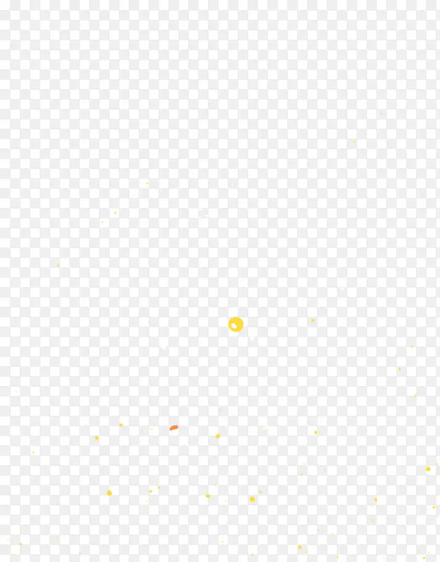 黄色圆形不规则大小矢量图片