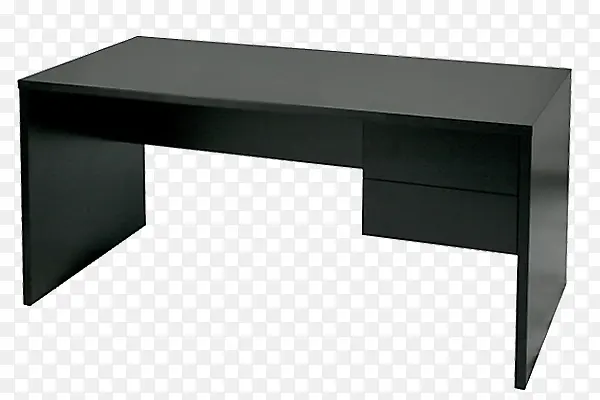 黑色办公桌