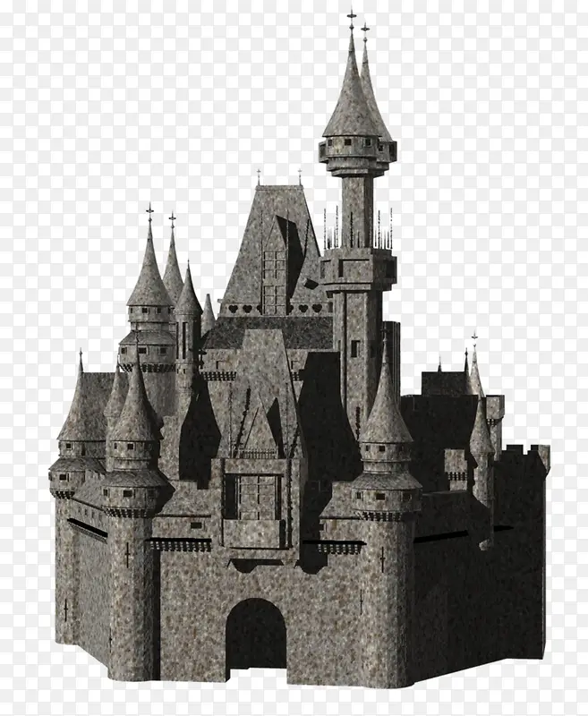 国王的城堡png素材
