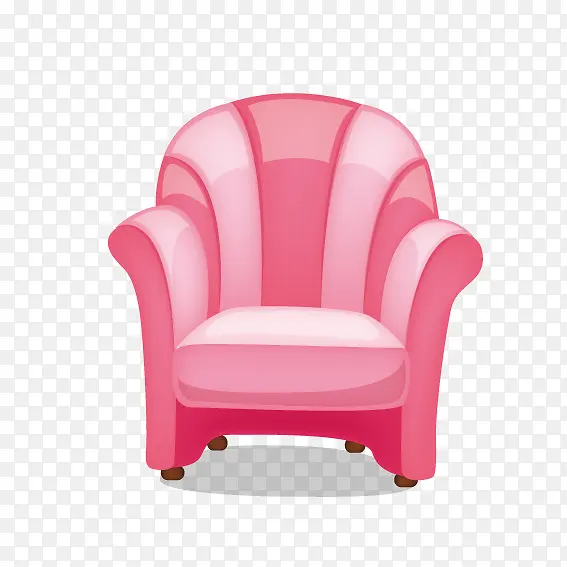 粉色沙发