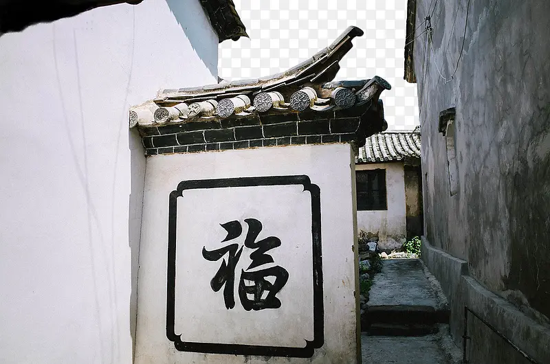 中式古建筑小巷