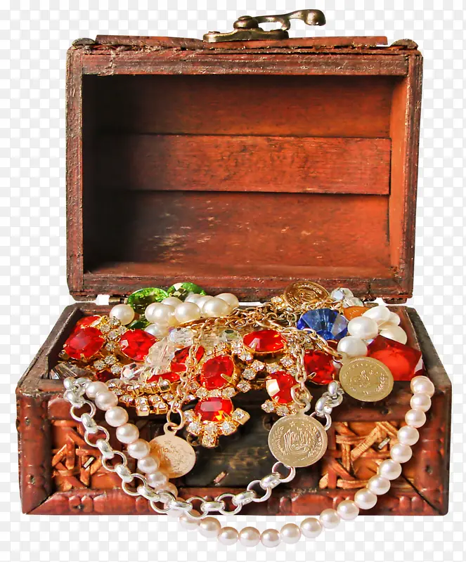 古朴珠宝箱