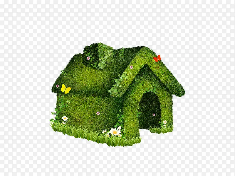绿色房子