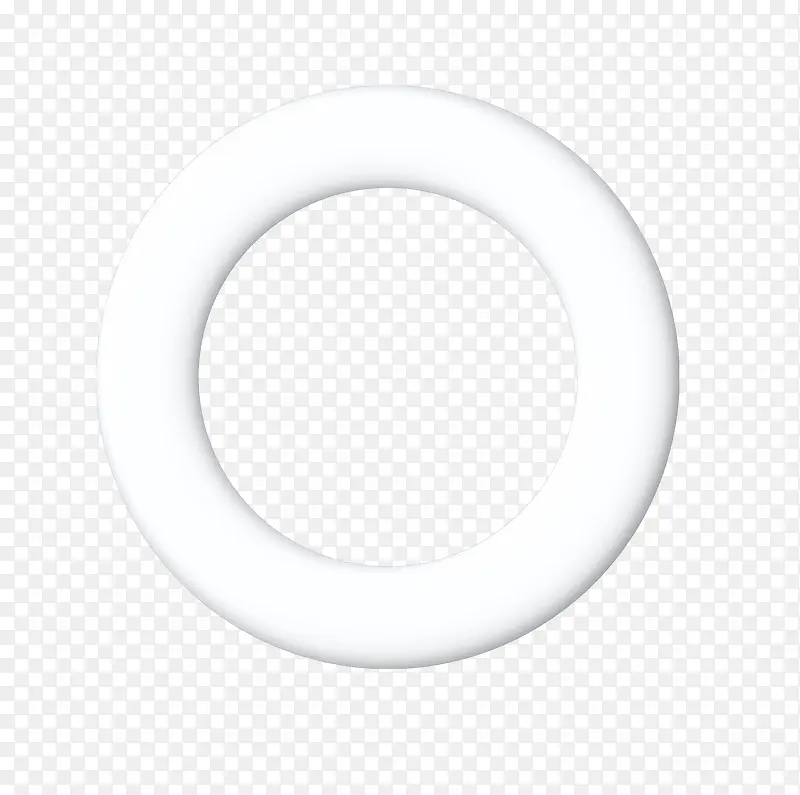边框图案相框素描 白色圆环