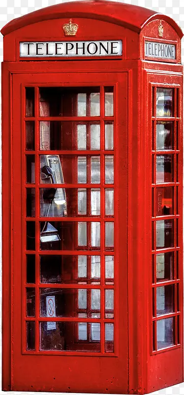 红色电话亭创意设计